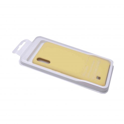 Чехол-накладка для Samsung A105F A10 SILICONE CASE NL OP желтый (20) - фото фото 2