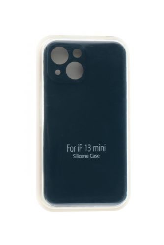 Чехол-накладка для iPhone 13 Mini VEGLAS SILICONE CASE Защита камеры (18) черный - оптовая продажа Чехол-накладка для iPhone 13 Mini VEGLAS SILICONE CASE Защита камеры (18) черный - фото