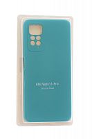 Купить Чехол-накладка для XIAOMI Redmi Note 11 Pro SILICONE CASE закрытый бирюзовый (2) оптом, в розницу в ОРЦ Компаньон