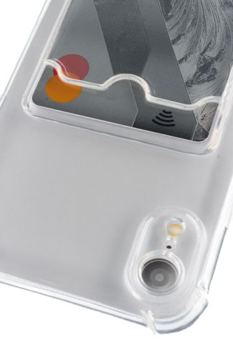 Чехол-накладка для iPhone XR VEGLAS Air Pocket прозрачный оптом, в розницу Центр Компаньон фото 3