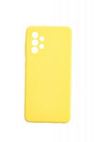 Купить Чехол-накладка для Samsung A525F A52 SILICONE CASE NL OP закрытый желтый (20) оптом, в розницу в ОРЦ Компаньон