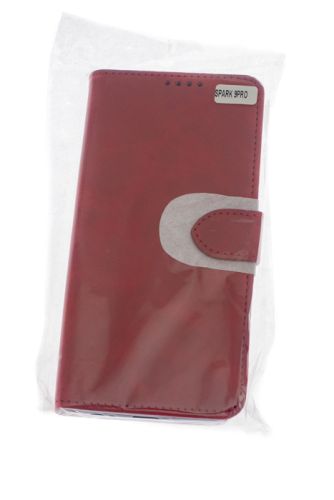 Чехол-книжка для Tecno Spark 9 Pro BUSINESS PLUS красный оптом, в розницу Центр Компаньон фото 5