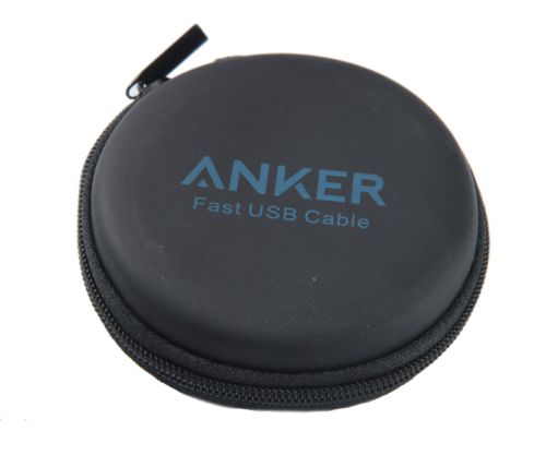 Кабель USB Lightning 8Pin ANKER AK5 с футляром черно-серебристый оптом, в розницу Центр Компаньон фото 2