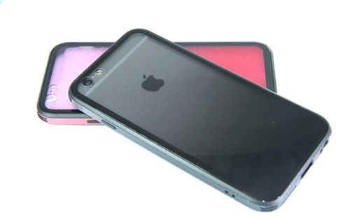 Чехол-накладка для iPhone 6/6S GRADIENT TPU+Glass черный оптом, в розницу Центр Компаньон фото 3