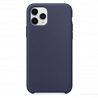 Чехол-накладка для iPhone 11 Pro Max VEGLAS SILICONE CASE темно-синий (8) - фото
