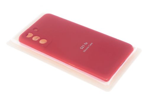 Чехол-накладка для Samsung G9900F S21 FE VEGLAS SILICONE CASE закрытый красный (1) - оптовая продажа фото 2 Чехол-накладка для Samsung G9900F S21 FE VEGLAS SILICONE CASE закрытый красный (1) - фото фото 2