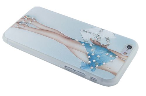 !Чехол-накладка для iPhone 6/6S стразы FASHION TPU оптом, в розницу Центр Компаньон фото 3
