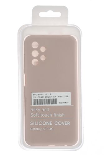 Чехол-накладка для Samsung A135F A13 SILICONE CASE OP закрытый светло-розовый (18) оптом, в розницу Центр Компаньон фото 4