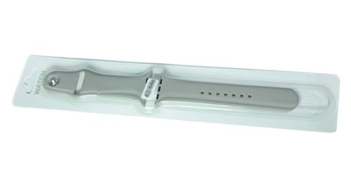 Ремешок для Apple Watch Sport 42/44mm Короткий серый (23) оптом, в розницу Центр Компаньон