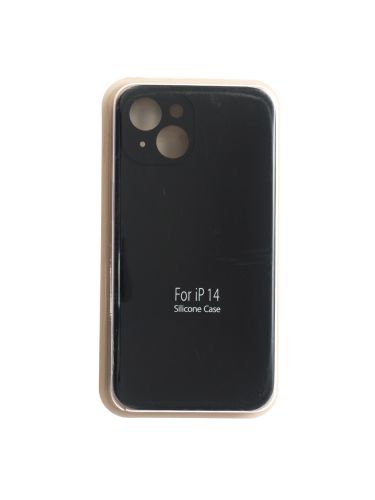 Чехол-накладка для iPhone 14 VEGLAS SILICONE CASE Защита камеры (18) черный - оптовая продажа фото 2 Чехол-накладка для iPhone 14 VEGLAS SILICONE CASE Защита камеры (18) черный - фото фото 2