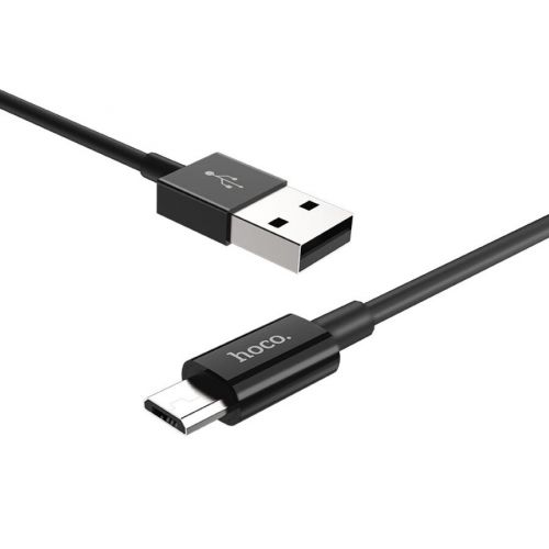 Кабель USB-Micro USB HOCO X23 1м Skilled черный - оптовая продажа Кабель USB-Micro USB HOCO X23 1м Skilled черный - фото