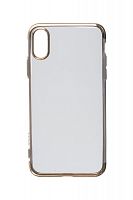 Купить Чехол-накладка для iPhone XR ELECTROPLATED TPU DOKA золото оптом, в розницу в ОРЦ Компаньон