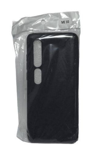 Чехол-накладка для XIAOMI Mi 10 FASHION TPU матовый черный оптом, в розницу Центр Компаньон фото 3