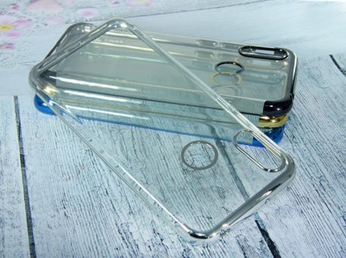 Чехол-накладка для HUAWEI Honor 8A Pro/Y6 Prime 2019 ELECTROPLATED TPU DOKA серебро - оптовая продажа фото 4 Чехол-накладка для HUAWEI Honor 8A Pro/Y6 Prime 2019 ELECTROPLATED TPU DOKA серебро - фото фото 4