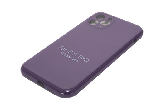Чехол-накладка для iPhone 11 Pro VEGLAS SILICONE CASE NL Защита камеры фиолетовый (45) оптом, в розницу Центр Компаньон фото 2