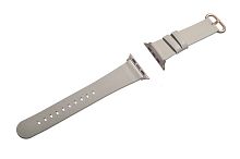 Купить Ремешок для Apple Watch Leather With Buckle 38/40mm белый оптом, в розницу в ОРЦ Компаньон