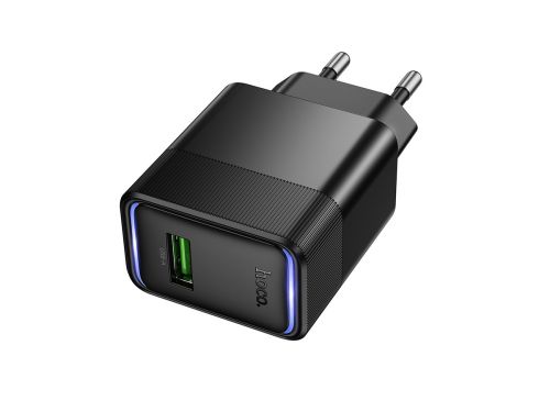 СЗУ USB HOCO CS111A QC3.0 черный - фото фото 2