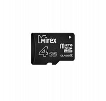 Карта памяти MicroSD 8 Gb Класс 4 Mirex без адаптера - фото