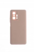 Чехол-накладка для XIAOMI Mi 11T SILICONE CASE OP закрытый светло-розовый (18) - фото