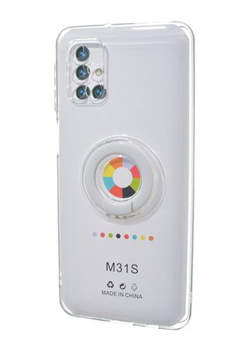 Чехол-накладка для Samsung M317F M31S NEW RING TPU белый оптом, в розницу Центр Компаньон фото 2