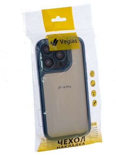 Чехол-накладка для iPhone 14 Pro VEGLAS Bracket Lens синий оптом, в розницу Центр Компаньон фото 4