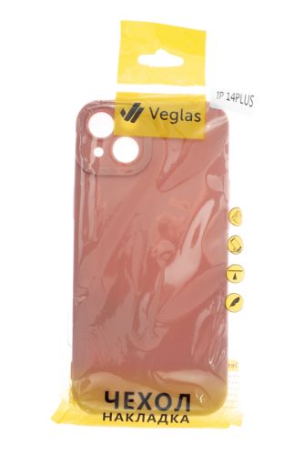 Чехол-накладка для iPhone 14 Plus VEGLAS Pro Camera светло-розовый оптом, в розницу Центр Компаньон фото 3