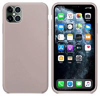 Чехол-накладка для iPhone 12/12 Pro SILICONE CASE закрытый кремовый (11) - фото