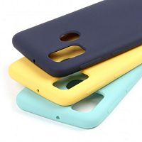 Чехол-накладка для Samsung M215F M21 SILICONE CASE NL темно-синий (8) - фото