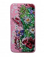 Купить Чехол-накладка для XIAOMI Redmi 4X FASHION Розовое TPU стразы Вид 3 оптом, в розницу в ОРЦ Компаньон