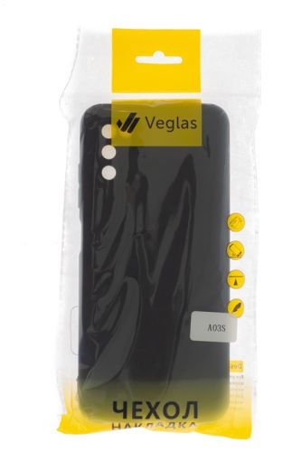 Чехол-накладка для Samsung A037F A03S VEGLAS Air Matte черный оптом, в розницу Центр Компаньон фото 3