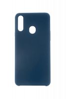 Купить Чехол-накладка для Samsung A207F A20s SILICONE CASE NL OP темно-синий (8) оптом, в розницу в ОРЦ Компаньон