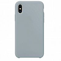 Купить Чехол-накладка для iPhone XS Max SILICONE CASE светло-серый (26) оптом, в розницу в ОРЦ Компаньон