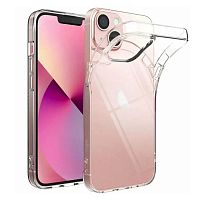 Чехол-накладка для iPhone 14 Plus HOCO LIGHT TPU прозрачный - фото