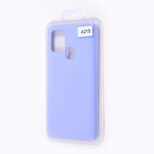 Чехол-накладка для Samsung A217F A21S VEGLAS SILICONE CASE закрытый сиреневый (13) оптом, в розницу Центр Компаньон