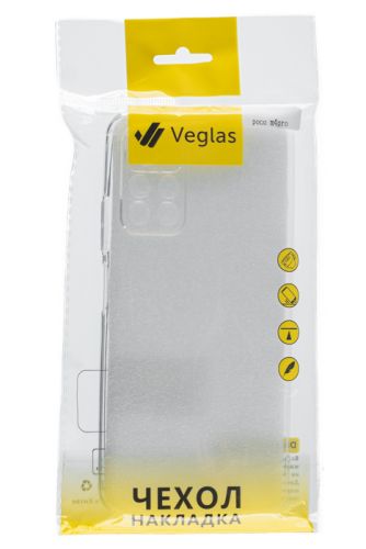 Чехол-накладка для XIAOMI Poco M4 Pro 5G VEGLAS Air прозрачный оптом, в розницу Центр Компаньон фото 3