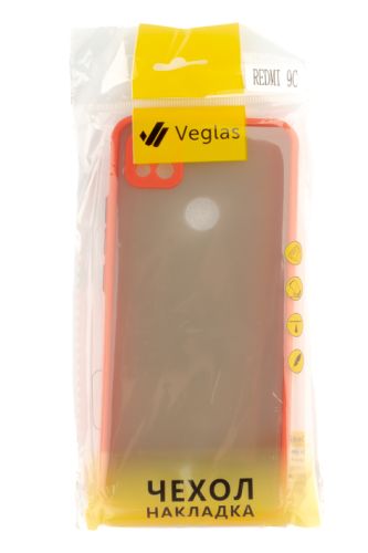Чехол-накладка для XIAOMI Redmi 9C VEGLAS Fog красный оптом, в розницу Центр Компаньон фото 3