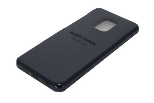Чехол-накладка для XIAOMI Redmi Note 9Pro SILICONE CASE закрытый темно-синий (8) оптом, в розницу Центр Компаньон фото 2