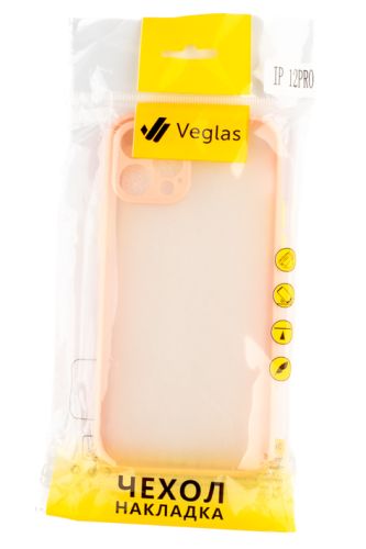 Чехол-накладка для iPhone 12 Pro VEGLAS Fog светло-розовый оптом, в розницу Центр Компаньон фото 3