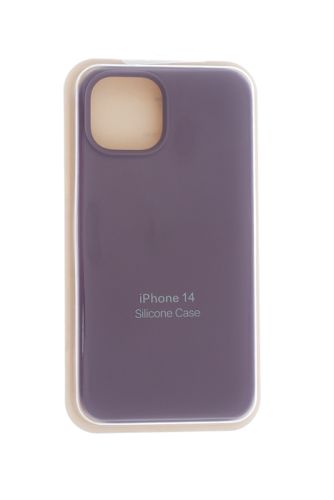 Чехол-накладка для iPhone 14 SILICONE CASE закрытый лавандовый (62) оптом, в розницу Центр Компаньон