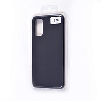 Чехол-накладка для Samsung G980F S20 VEGLAS SILICONE CASE закрытый черный (3) - фото