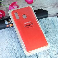 Чехол-накладка для Samsung A305F A30/A205F A20 SILICONE CASE красный - фото