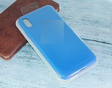 Купить Чехол-накладка для iPhone XS Max SILICONE CASE закрытый синий (3) оптом, в розницу в ОРЦ Компаньон