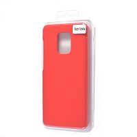 Чехол-накладка для XIAOMI Redmi Note 9S VEGLAS SILICONE CASE закрытый красный (1) - фото