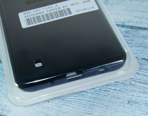 Чехол-накладка для Samsung M10 SILICONE CASE закрытый черный - фото фото 2