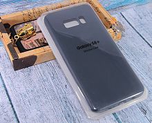 Купить Чехол-накладка для Samsung G955H S8 Plus SILICONE CASE закрытый темно-синий (8) оптом, в розницу в ОРЦ Компаньон