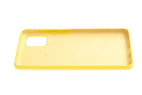 Чехол-накладка для Samsung A515F A51 SILICONE CASE NL OP закрытый желтый (20) оптом, в розницу Центр Компаньон фото 3