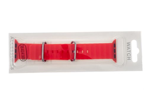 Ремешок для Apple Watch Ocean 38/40/41mm красный оптом, в розницу Центр Компаньон фото 3