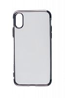 Купить Чехол-накладка для iPhone XR ELECTROPLATED TPU DOKA черный оптом, в розницу в ОРЦ Компаньон