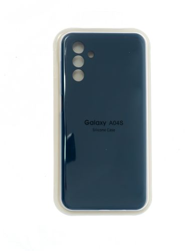 Чехол-накладка для Samsung A047F A04S VEGLAS SILICONE CASE закрытый темно-синий (8) - оптовая продажа Чехол-накладка для Samsung A047F A04S VEGLAS SILICONE CASE закрытый темно-синий (8) - фото