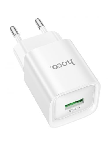 СЗУ USB HOCO C145A QC3.0 белый - оптовая продажа фото 2 СЗУ USB HOCO C145A QC3.0 белый - фото фото 2